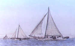 Schooners on the Choptank River